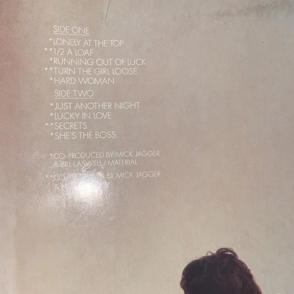 MICK JAGGER SHE'S THE BOSS/PRIMITIVE COOL   VINYL - Picture 3 of 6